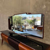 Osvaldo Borsani Sideboard w/Mirror & Key Italy 1955