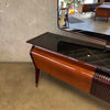 Osvaldo Borsani Sideboard w/Mirror & Key Italy 1955