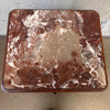 Antique French Louis XVI Style Carved Nightstand With Marble Top