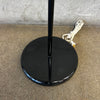 Vintage Black 80's Floor Lamp - Tested / Works