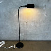 Vintage Black 80's Floor Lamp - Tested / Works