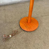 Mid Century Swedish Teak Floor Lamp By George Kovacs