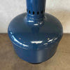Vintage Mid Century Modern Blue Malm "Fire Drum 2" Fireplace