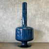 Vintage Mid Century Modern Blue Malm "Fire Drum 2" Fireplace