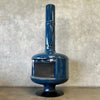 Vintage Mid Century Modern Blue Malm "Fire Drum 2" Fireplace