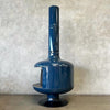 Vintage Mid Century Modern Blue Malm "Fire Drum 2" Fireplace