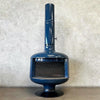 Vintage Mid Century Modern Blue Malm "Fire Drum 2" Fireplace