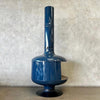 Vintage Mid Century Modern Blue Malm "Fire Drum 2" Fireplace
