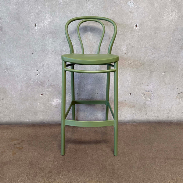 Olive Green Victor Bar Stools By Compania
