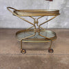 Vintage Brass Bar Cart