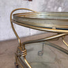 Vintage Brass Bar Cart