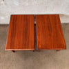 Pair Of Mid Century Modern Solid Walnut End Tables By Motif