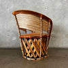 Vintage Rustic Equipale Mexican Pigskin Chair