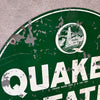 Vintage Quaker State Motor Oil Double Sided Sign Product Image