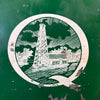 Vintage Quaker State Motor Oil Double Sided Sign Product Image
