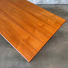 Mid Century Teak Dining Table With One Leaf - Denmark Circa 1960