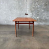 Mid Century Teak Dining Table With One Leaf - Denmark Circa 1960