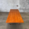 Mid Century Teak Dining Table With One Leaf - Denmark Circa 1960