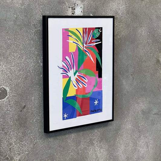 Henri Matisse Print Framed "La Danseuse Creole" (The Creole Dancer)