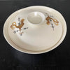Mid Century Modern Weather Vane Rooster Covered Casserole