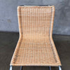 Early 1970's Miles Van Der Rohe Chrome & Rattan For Knoll MR10 Chair #1