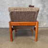 Vintage 70's Domino Mobler Highback Lounge Chair