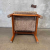 Vintage 70's Domino Mobler Highback Lounge Chair