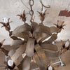 Vintage Mid Century Modern Brutalist Chandelier By Tom Green
