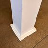 Vintage All Wood Pillar Painted White #2