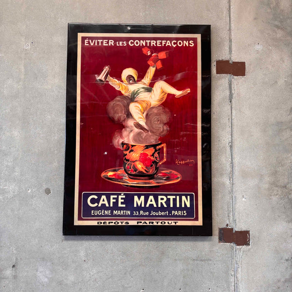 Cafe Martin Advertising Poster By Leonetto Cappiello On Acrylic
