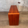 D Scan Captain Line Mid Century Danish Teak & Brass Long Dresser