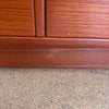 D Scan Captain Line Mid Century Danish Teak & Brass Long Dresser