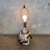 Vintage Stoneware Lamp By Wishon-Harrell, La Jolla - Signed
