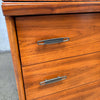 1960's Broyhill Mid Century Modern Emphasis Natural Walnut Gentleman's Chest