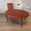 Skovmand & Andersen for Moreddi Danish Teak Dining Table With One Leaf