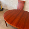 Skovmand & Andersen for Moreddi Danish Teak Dining Table With One Leaf