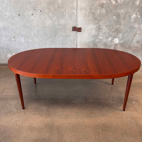 Skovmand & Andersen for Moreddi Danish Teak Dining Table With One Leaf