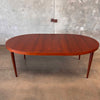 Skovmand & Andersen for Moreddi Danish Teak Dining Table With One Leaf