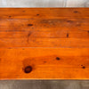 Antique Circa 1890s Pine Drop Leaf Farm House Primitive Table