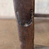 Monterey Furniture Early Old Wood Iron & Leather Chair