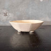Catalina Island Footed Bowl - Pearly White Glaze