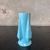 Catalina Island Rocket Vase - Turquoise White Glaze / Red Clay