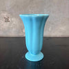 Catalina Island Fluted Turquoise Vase Product Image