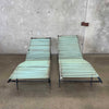 Pair of Mid Century Modern Pool Lounge Chairs