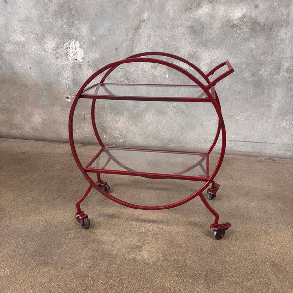 Art Deco Style Petite Bar Cart
