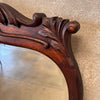 Antique French Mirror w/ Solid Mahogany Frame, Circa 1930s