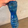 Vintage Monumental Bitossi Lamp In Rimini Blue - Made in Italy