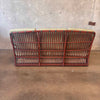 1930's Antique Ypsilanti Stick Wicker Sofa - Restored