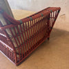 1930's Antique Ypsilanti Stick Wicker Sofa - Restored