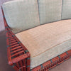 1930's Antique Ypsilanti Stick Wicker Sofa - Restored